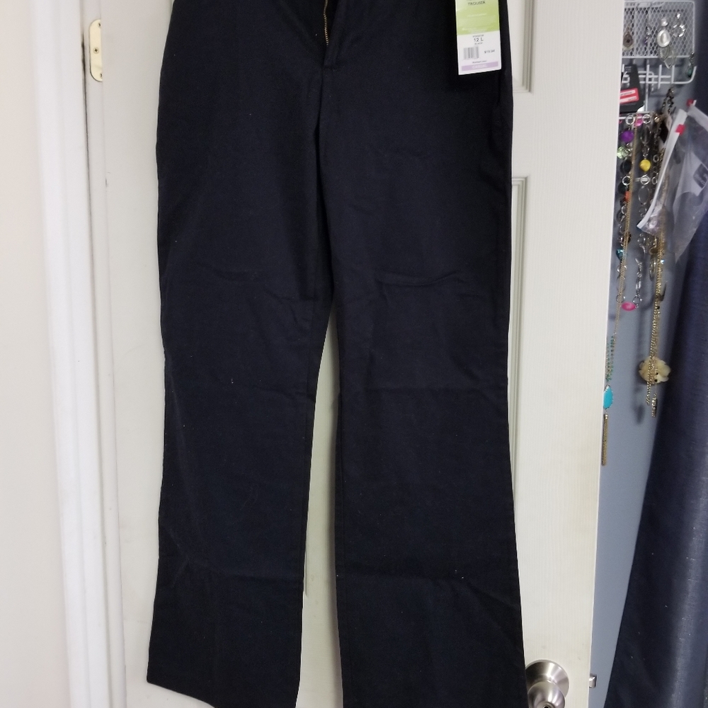 LEE Riders women's trousers. Black. . Size 12 Long. Brand new with tags